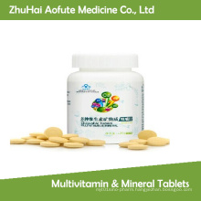 2015 Hot Sale Multivitamin & Mineral Tablets